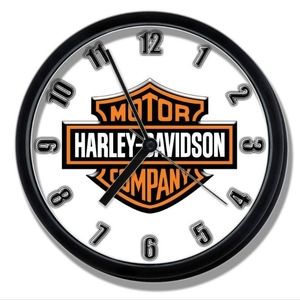 Harley Davidson logo clock New